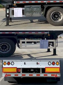 Chufei  CLQ9401GRYB Flammable liquid tank transport semi-trailer