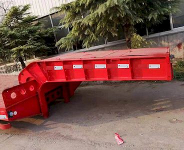 Brilliant Business Car DHH9401TDP Low flatbed semi-trailer