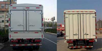 Jianghuai brand automobiles HFC5041CCYP73K2C3V Grate type transport vehicle