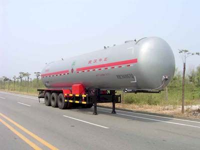 46  WHC9409GYQ Semi trailer for liquefied gas transportation