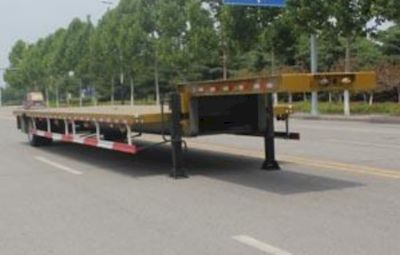 Wanqi Automobile CTD9182TDP Low flatbed semi-trailer