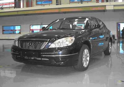 Jianghuai brand automobiles HFC7200CN Dual fuel sedan