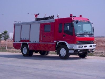 Lusenbaoya Yongqiang  RY5155GXFSG50 Water tank fire truck