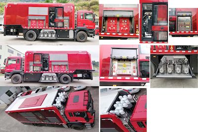 Shuangyalong  FYL5160TPSSDK High flow drainage emergency vehicle