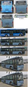 Jinlong  XMQ6106AGBEVL26 Pure electric city buses