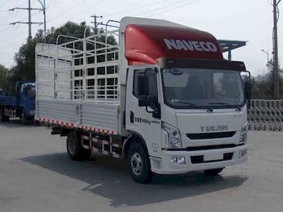 Yuejin  NJ5090CCYZKDCWZ Grate type transport vehicle