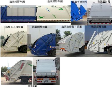 Zhongjie Automobile XZL5188ZYS6 Compressed garbage truck