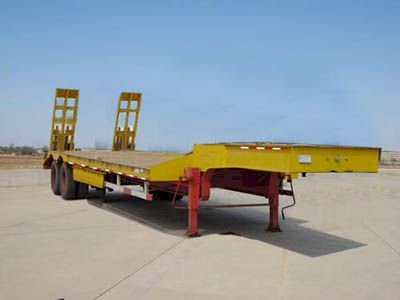 Huayuda  LHY9290TDP Low flatbed semi-trailer