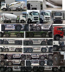 Tanghong Heavy Industry Automobile XT5314GJBT5E6 Concrete mixing transport vehicle