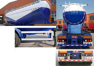 Mingwei  CMW9402GXH Lower ash semi-trailer