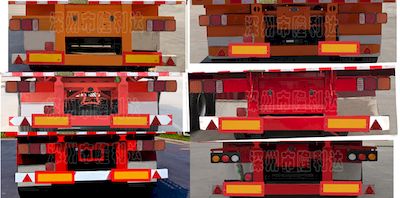 Hengze Xiangjun  LLD9400TPB Flat transport semi-trailer