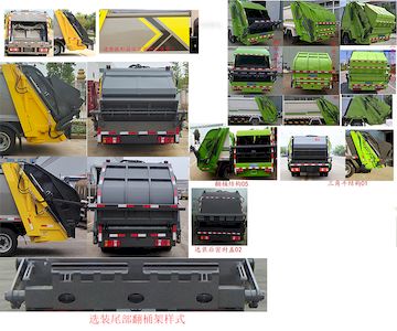 Kaili Feng  KLF5040ZYSK6 Compressed garbage truck