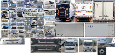 Shaanxi Automobile YTQ5072XLCJEEV331 Pure electric refrigerated truck