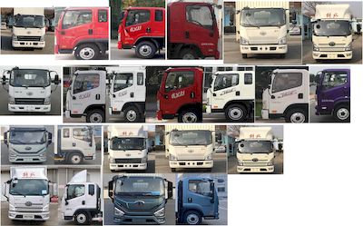 Jiefang Automobile CA5049CCYP40K41L2E6A85 Grate type transport vehicle