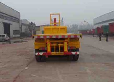 Xinyongcheng brand automobiles YJH9401ZZXPH Flat dump semi-trailer