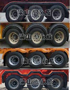 Xinyongcheng brand automobiles YJH9401ZZXPH Flat dump semi-trailer