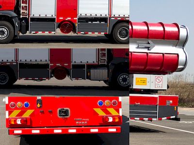 Guangtong Automobile MX5280TXFPY225 Smoke exhaust fire truck