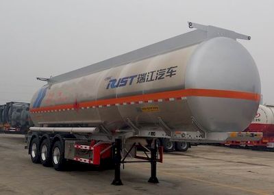 Ruijiang  WL9406GRYW Aluminum alloy flammable liquid tank transport semi-trailer