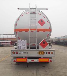 Ruijiang  WL9406GRYW Aluminum alloy flammable liquid tank transport semi-trailer