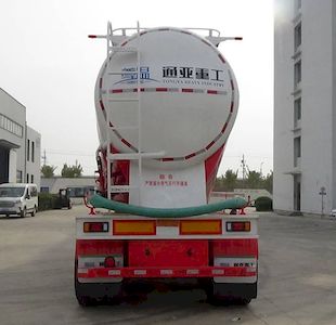 Tonghua  WTY9400GFL40 Medium density powder material transportation semi-trailer