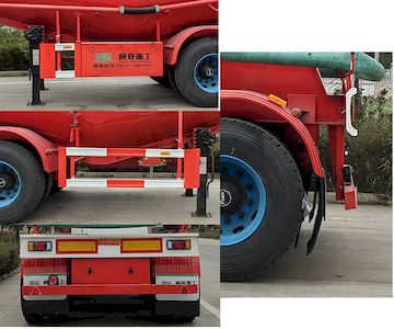 Tonghua  WTY9400GFL40 Medium density powder material transportation semi-trailer