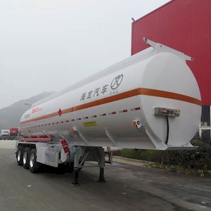 Haifulong  PC9401GRYK Aluminum alloy flammable liquid tank transport semi-trailer