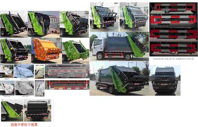 Chuyun  EZW5075ZYSE6 Compressed garbage truck