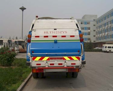 Hualin  HLT5123ZYS Compressed garbage truck