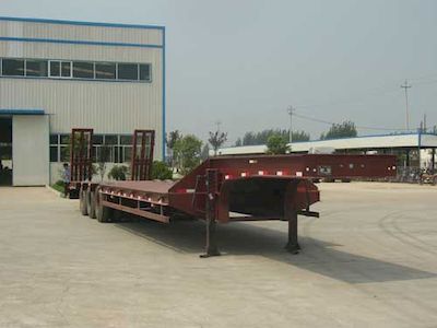 Huayuda  LHY9303TDP Low flatbed semi-trailer