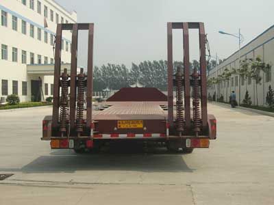 Huayuda  LHY9303TDP Low flatbed semi-trailer