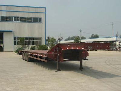 Huayuda  LHY9303TDP Low flatbed semi-trailer