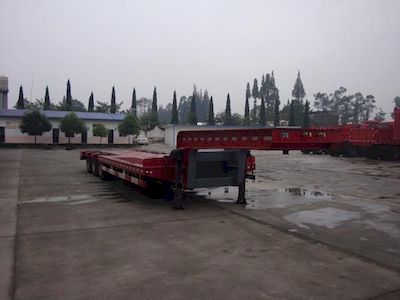 Yamakawa  SCQ9400TDP Low flatbed semi-trailer