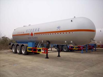 Hongtu  HT9408GYQ Semi trailer for liquefied gas transportation