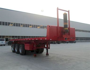 Guangke brand automobiles YGK9403ZZXP Flat dump semi-trailer