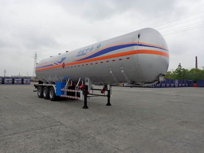 CIMC NTV9403GYQ Semi trailer for liquefied gas transportation