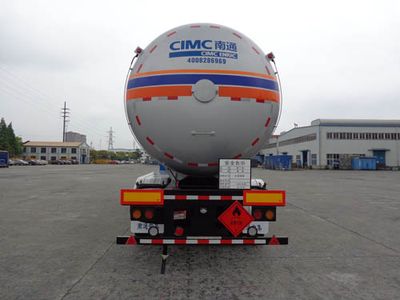 CIMC NTV9403GYQ Semi trailer for liquefied gas transportation