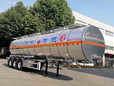 Lingyu  CLY9408GRYQ1 Flammable liquid tank transport semi-trailer