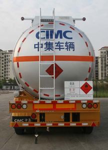 CIMC ZJV9409GYYSZ Oil transport semi-trailer