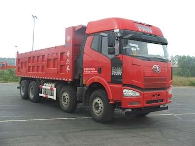 Jiefang Automobile CA3310P66K2L3T4E5 Flat head diesel dump truck