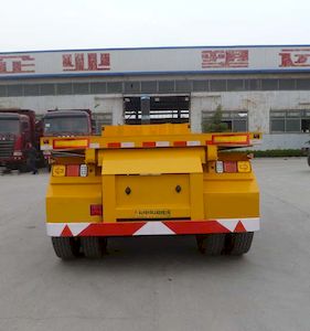 Liangxing brand automobile LX9350ZZXP Flat dump semi-trailer