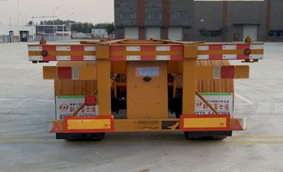 Wanhui  FST9400TJZ40 Container transport semi-trailer