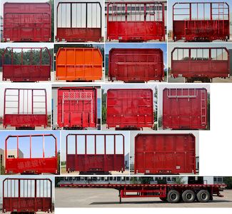 Jundai  JDP9400TPB Flat transport semi-trailer