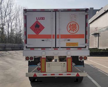 Luxi  LXZ9401GGY Hydraulic sub station high-pressure gas long pipe semi-trailer