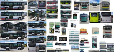 Jinlong  XMQ6810AGBEVL3 Pure electric city buses