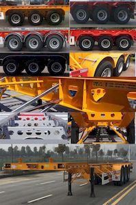 Huajun  ZCZ9400TWYL Transport semi-trailer of dangerous goods tank frame