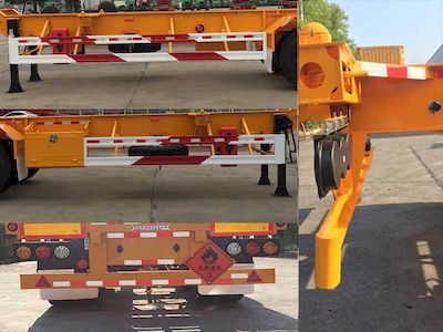 Huajun  ZCZ9400TWYL Transport semi-trailer of dangerous goods tank frame