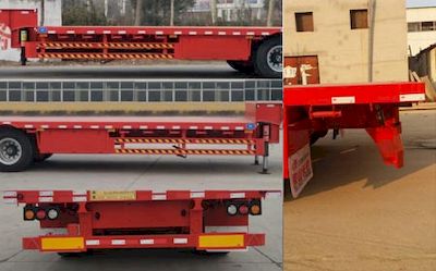 Liang Hong  MXH9400TDP Low flatbed semi-trailer