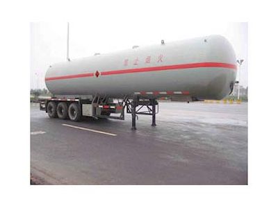 Wenfeng QTK9400GYQSemi trailer for liquefied petroleum gas transportation