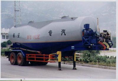 Wuyue  TAZ9390GSN Bulk cement semi-trailer