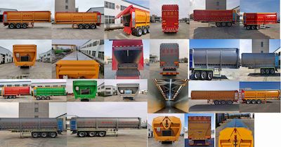 Lu Lu Tong  WSF9403ZLS Bulk grain transportation semi-trailer